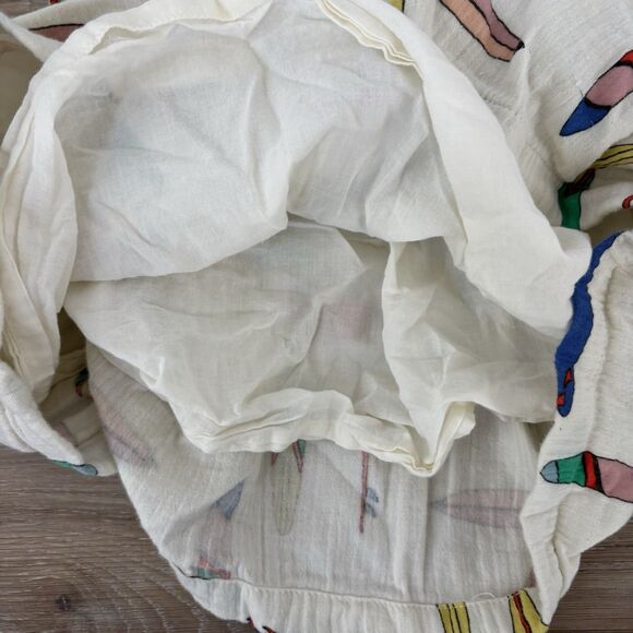 Hanna Anderson Dress Size 6-12 Months Muslin Surfboard - Picture 5 of 6